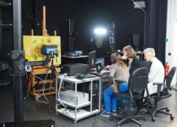 Indagini non invasive del Molab sui 'Girasoli' di Van Gogh