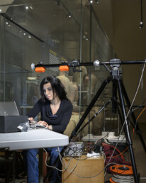 Indagini non-invasive con strumentazione Raman portatile presso il Museo Egizio di Torino | © Nicola Dell’Aquila, Museo Egizio