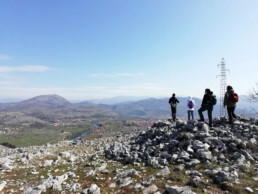 Ricognizione sulla collina di Malo Brdo, Doclea, Montenegro