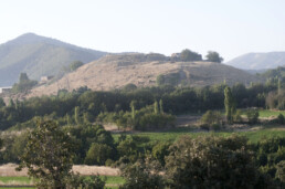 Veduta del sito di Tappeh Qaleh Naneh, Kurdistan, Iran