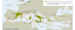 La Corona d’Aragona: espansione territoriale tra XIV e XV sec