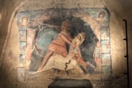 Scena mitraica dipinta, Mitreo di Marino