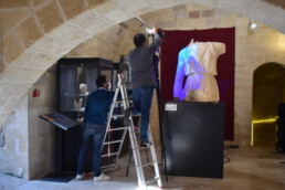 Museo Archeologico di Castro (LE): Rilievi eseguiti dai ricercatori del CNR ISTI (Marco Callieri, Marco Potenziani) sul busto monumentale di Atena