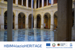 Roma - Chiostro del Bramante. Caso studio del progetto HBIM4lazioHERITAGE