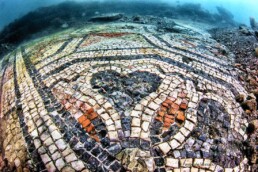 Mosaico policromo, Parco sommerso di Baia, Golfo di Pozzuoli (NA) | © Pasquale Vassallo