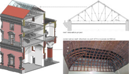 Modello Heritage-BIM del Museo Archeologico Nazionale di Napoli (MANN), PROGETTO HBIM4MANN | © BHiLab CNR ISPC