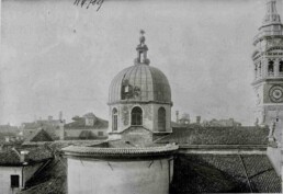 Foto storica di Santa Maria Formosa tratta dal carteggio di guerra (1915-1919) del Fondo Corrado Ricci | © Biblioteca Classense di Ravenna