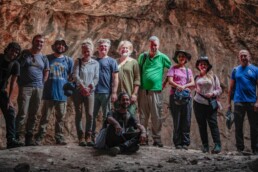 Il team nella grotta di Ifri n’Amr ou Moussa, Marocco | © Archivio Fotografico OBAP