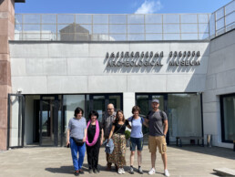 Parte del team di ricercar Italiano e Georgiano al Museo Archeologico di Vani (Georgia)