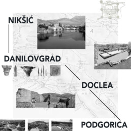 Siti culturali lungo l’itinerario Podgorica – Nikšić | © Bruna Di Palma, Lucia Alberti, Francesca Colosi, CNR ISPC