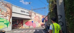Il Muro della Musica Popolare, uno dei 20 murales del progetto OR.ME Ortica Memoria, realizzato dal collettivo Orticanoodles a Milano, caso studio del progetto SuPerStAr (PRIN 2020) | © CNR ISPC