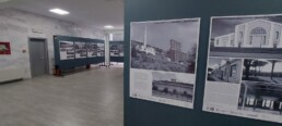 La sala espositiva della mostra fotografica a Tirana | © CNR ISPC