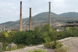 Impianto industriale per la produzione di fertilizzanti Laç (Albania) - Anno di costruzione 1967, in stato di abbandono | © CNR ISPC