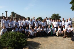 Il gruppo della seconda edizione della Summer School internazionale di archeologia 