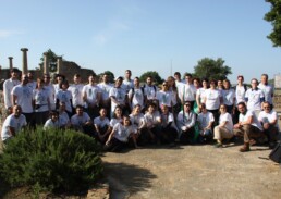 Il gruppo della seconda edizione della Summer School internazionale di archeologia 