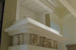Ricostruzione di un Naiscos del Museo Nazionale di Taranto | © Soprintendenza di Taranto