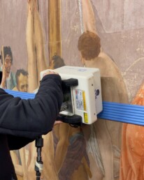 Ground Penetrating Radar in bass frequenza, Cappella Brancacci, S. Maria del Carmine, Firenze | © CNR ISPC