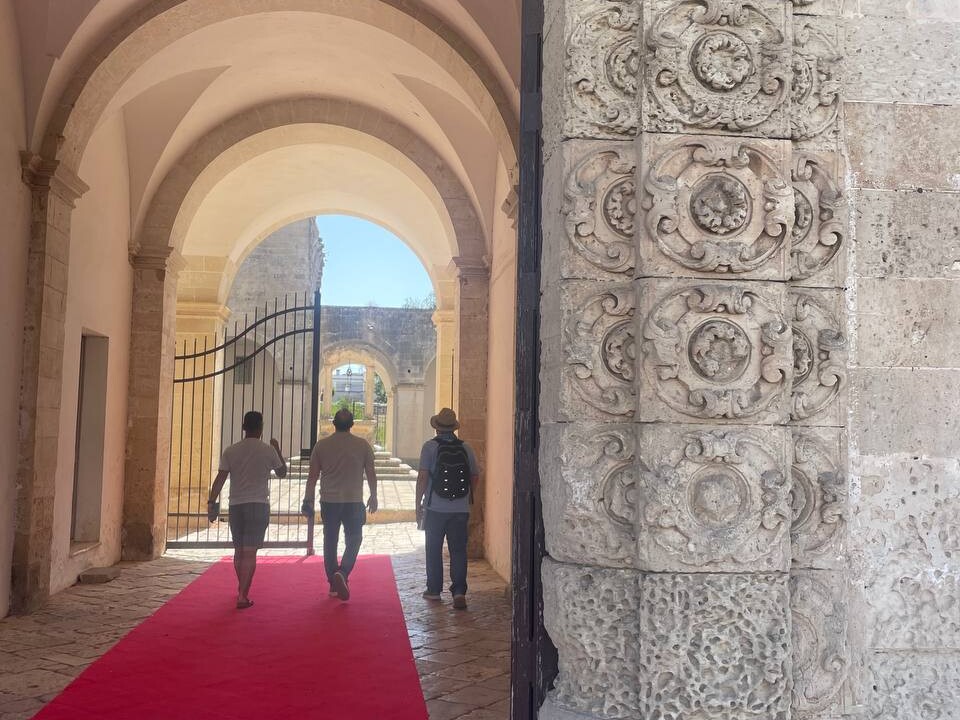 Visita al palazzo comunale di Sternatia del team CNR ISPC | © CNR ISPC
