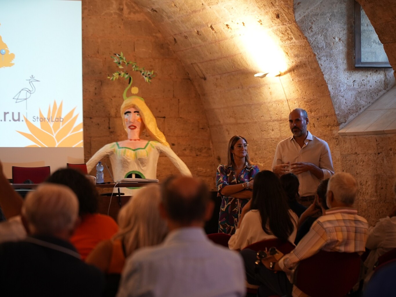 Presentazione del progetto alle comunità locali | © REVIVE project
