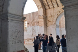 Un momento della visita al Convento dei Domenicani a Chicama | © Arquiterra Perù Italia
