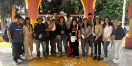 Il gruppo di lavoro Arquiterra Perù Italia durante la visita a Cartavio (valle Chicama) | © Arquiterra Perù Italia