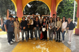 Il gruppo di lavoro Arquiterra Perù Italia durante la visita a Cartavio (valle Chicama) | © Arquiterra Perù Italia