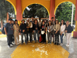 Il gruppo di lavoro Arquiterra Perù Italia durante la visita a Cartavio (valle Chicama) | © Arquiterra Perù Italia