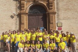 I partecipanti all’edizione 2025 della Summer School Internazionale di Archeologia ArchLabs, villa romana del Casale di Piazza Armerina | © ArchLABS 2025