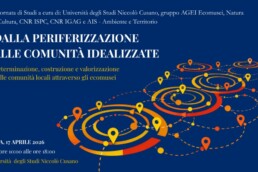 Giornata di studi “Dalla periferizzazione alle comunità idealizzate. Determinazione, costruzione e valorizzazione delle comunità locali attraverso gli ecomusei”, tenutasi il 17 aprile 2026 presso l’Università degli Studi Niccolò Cusano, Roma