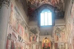 Attività di rilievo presso la Cappella Brancacci con l’utilizzo di Stazione Totale | © CNR ISPC